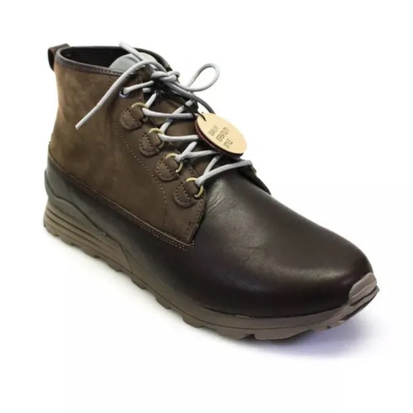 Clae Other - Clae STARKS Nubuck dark brown mens leather boots sneakers
